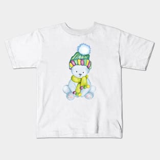 Winter Bear Two! Kids T-Shirt